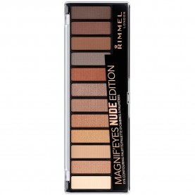 Rimmel london Magnif´Eyes Nº001 Nude 14g eyeshadow palette - Multicolor очна,линия,rimmel,london,magnif´eyes,nº001,nude,14g,eyeshadow,palette,multicolor