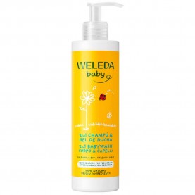 Weleda Baby Calendula 400ml Shower Gel - Clear хигиена,тяло,weleda,baby,calendula,400ml,shower,gel,clear
