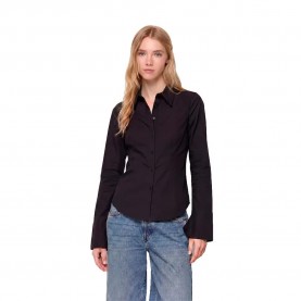 Риза с дълъг ръкав Balmohk 30001037 long sleeve shirt - Black (Black) риза,с,дълъг,ръкав,дамски,ризи,мъжки,ризи,balmohk,30001037,long,sleeve,shirt,black,(black)