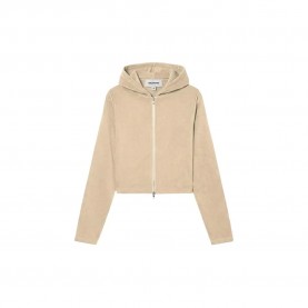 блуза,дамски,блузи,balmohk,30001066,full,zip,sweatshirt,beige,(ecru)