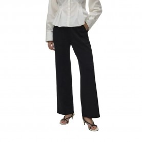 Панталони Vero moda Bellis Straight Fit pants - Black (Black) панталони,мъжки,панталони,дамски,панталони,vero,moda,bellis,straight,fit,pants,black,(black)