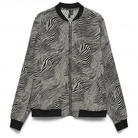 Яке Vero moda Coco Aop bomber jacket - Black (Oatmeal / AOP Tilla Zebra) яке,мъжки,якета,дамски,якета,и,палта,vero,moda,coco,aop,bomber,jacket,black,(oatmeal,aop,tilla,zebra)