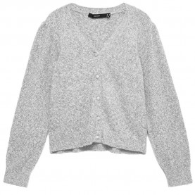Жилетка Vero moda Doffy cardigan - Grey (Light Grey Melange) жилетка,мъжки,пуловери,дамски,пуловери,vero,moda,doffy,cardigan,grey,(light,grey,melange)