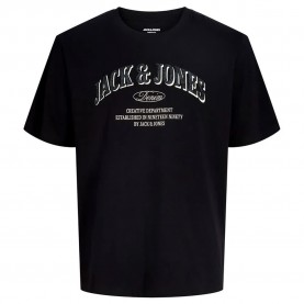 Тениска Jack & jones Denver Logo short sleeve T-shirt - Black (Black) тениска,мъжки,тениски,дамски,тениски,jack,&,jones,denver,logo,short,sleeve,t,shirt,black,(black)