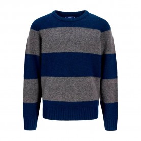 Сако Jack & jones Esoho Ollie sweater - Blue (Navy Blazer / Detail Lgm) сако,мъжки,пуловери,дамски,пуловери,jack,&,jones,esoho,ollie,sweater,blue,(navy,blazer,detail,lgm)