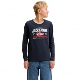 Тениска Jack & jones Logo long sleeve T-shirt - Blue (Navy Blazer) тениска,мъжки,тениски,дамски,тениски,jack,&,jones,logo,long,sleeve,t,shirt,blue,(navy,blazer)