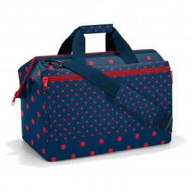 Сак Reisenthel Allrounder l pocket duffle bag - Blue (Mixed Dots R) сак,сакове,reisenthel,allrounder,l,pocket,duffle,bag,blue,(mixed,dots,r)