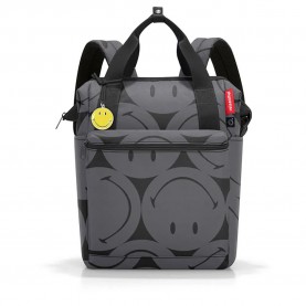 Раница Reisenthel Allrounder r Woman Backpack - Grey (Smiley® Grey) раница,раници,reisenthel,allrounder,r,woman,backpack,grey,(smiley®,grey)