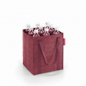 Пазарска чанта Reisenthel Bottlebag Shopper Bag - Purple (Twist Maroon) пазарска,чанта,всички,чанти,reisenthel,bottlebag,shopper,bag,purple,(twist,maroon)