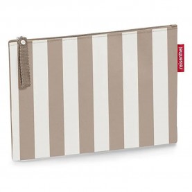 Несесер Reisenthel Case 1 wash bag - Beige / White (Summerstripes Coffee) несесер,тоалетни,принадлежности,reisenthel,case,1,wash,bag,beige,white,(summerstripes,coffee)