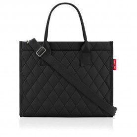 Пазарска чанта Reisenthel Daily business Shopper Bag - Black (Rhombus Black) пазарска,чанта,всички,чанти,reisenthel,daily,business,shopper,bag,black,(rhombus,black)