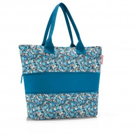 Пазарска чанта Reisenthel Extensible e1 Shopper Bag - Blue (Celeste Saw) пазарска,чанта,всички,чанти,reisenthel,extensible,e1,shopper,bag,blue,(celeste,saw)