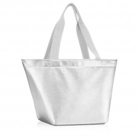 Пазарска чанта Reisenthel M Shopper Bag - Silver (Silver Crackle) пазарска,чанта,всички,чанти,reisenthel,m,shopper,bag,silver,(silver,crackle)