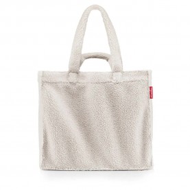 Пазарска чанта Reisenthel Shopper Bag - White (Teddy Sand) пазарска,чанта,всички,чанти,reisenthel,shopper,bag,white,(teddy,sand)