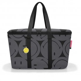 Пазарска чанта Reisenthel Thermal picnic Shopper Bag - Grey (Smiley® Grey) пазарска,чанта,всички,чанти,reisenthel,thermal,picnic,shopper,bag,grey,(smiley®,grey)
