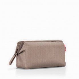 Несесер Reisenthel travel wash bag - Brown (Herringbone Mokka) несесер,тоалетни,принадлежности,reisenthel,travel,wash,bag,brown,(herringbone,mokka)