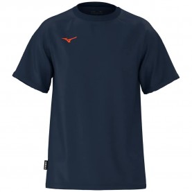 Тениска Mizuno Athleticwear short sleeve T-shirt - Blue (Dress Blues) тениска,мъжки,тениски,дамски,тениски,mizuno,athleticwear,short,sleeve,t,shirt,blue,(dress,blues)