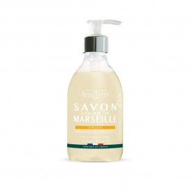 хигиена,тяло,beauterra,marseille,sweet,almond,300,ml,soap,clear,(orange)