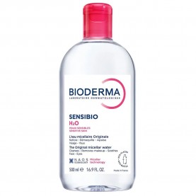 Bioderma Sensibio H2O Micellar Solution 500 ml micellar water - Transparent / Pink ексфолианти,bioderma,sensibio,h2o,micellar,solution,500,ml,micellar,water,transparent,pink