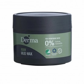 Derma Man Mud 75 g styling wax - Clear (Black) хигиена,коса,derma,man,mud,75,g,styling,wax,clear,(black)