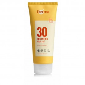Derma SPF 30 200 ml Sun Cream - Yellow (White / Blue) хигиена,тяло,derma,spf,30,200,ml,sun,cream,yellow,(white,blue)