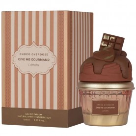 Lattafa Give Me Gourmand Choco Overdose 75 ml eau de parfum - Brown (Brown / White) дамски,парфюми,lattafa,give,me,gourmand,choco,overdose,75,ml,eau,de,parfum,brown,(brown,white)