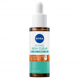 Nivea DERMA Skin Clear Regenerate & Protect 30 ml serum - Clear (White / Green) ексфолианти,nivea,derma,skin,clear,regenerate,&,protect,30,ml,serum,clear,(white,green)