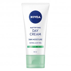ексфолианти,nivea,mattifying,combination,skin,50,ml,face,cream,clear,(white,green)