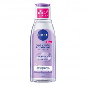 Nivea Micellar Soothing 200 ml micellar water - Transparent / Blue ексфолианти,nivea,micellar,soothing,200,ml,micellar,water,transparent,blue