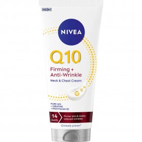 Nivea Q10 Firming Neck & Chest 200 ml face cream - Clear (Blue / White) ексфолианти,nivea,q10,firming,neck,&,chest,200,ml,face,cream,clear,(blue,white)