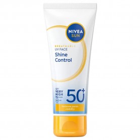 Nivea UV Face Shine Control SPF 50 40 ml Sun Cream - White (White / Gold) ексфолианти,nivea,uv,face,shine,control,spf,50,40,ml,sun,cream,white,(white,gold)