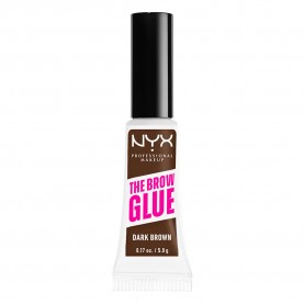 Nyx professional makeup The Brow Glue Instant Styler-Dark Brown eyebrow mascara - Dark Brown очна,линия,nyx,professional,makeup,the,brow,glue,instant,styler,dark,brown,eyebrow,mascara,dark,brown