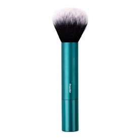 Truly Powder Brush brush - Green (Silver / White) специфични,козметични,продукти,truly,powder,brush,brush,green,(silver,white)