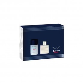 Van gils Between Sheets EDT & Deo Stick Gift Set eau de parfum - Clear / Blue (Blue / Silver) мъжки,парфюми,van,gils,between,sheets,edt,&,deo,stick,gift,set,eau,de,parfum,clear,blue,(blue,silver)