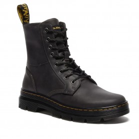 обувки,дамски,боти,мъжки,боти,dr,martens,combs,leather,boots,refurbished,black,grey,(gunmetal)
