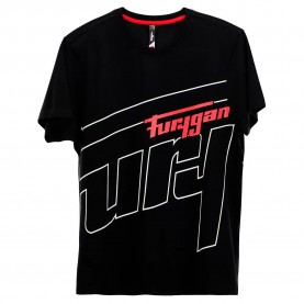 Тениска Furygan Rage short sleeve T-shirt - Black (Black / White / Red) тениска,мъжки,тениски,дамски,тениски,furygan,rage,short,sleeve,t,shirt,black,(black,white,red)