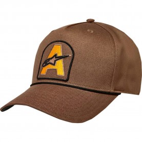 Шапка с козирка Alpinestars ACME snapback cap - Brown (Walnut) шапка,с,козирка,всички,шапки,alpinestars,acme,snapback,cap,brown,(walnut)
