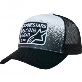 шапка,всички,шапки,alpinestars,gravel,trucker,cap,black,(black,white)