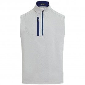 Блуза с яка Polo ralph lauren 785B18658 half zip sweatshirt - Grey (Spring Heather) блуза,с,яка,мъжки,пуловери,polo,ralph,lauren,785b18658,half,zip,sweatshirt,grey,(spring,heather)