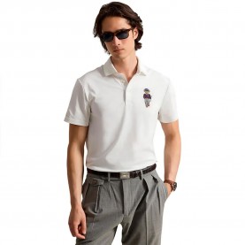 Polo ralph lauren 785B20494 short sleeve polo - White (Ceramic White) дамски,блузи,с,яка,мъжки,блузи,с,яка,polo,ralph,lauren,785b20494,short,sleeve,polo,white,(ceramic,white)