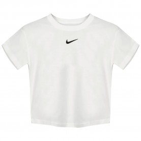 Тениска Nike Sportswear Essential short sleeve T-shirt - White (White) тениска,мъжки,тениски,дамски,тениски,nike,sportswear,essential,short,sleeve,t,shirt,white,(white)