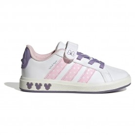 Детски маратонки Adidas Disney Minnie Mouse Grand Court Kids trainers - White (Ftwr White / Clear Pink / Magic Lilac) детски,маратонки,мъжки,маратонки,дамски,маратонки,adidas,disney,minnie,mouse,grand,court,kids,trainers,white,(ftwr,white,clear,pink,magic,lilac)