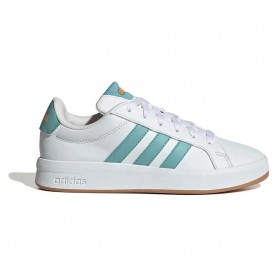 Юношески маратонки Adidas Grand Court 3.0 Junior Trainers - White (Ftwr White / Mint Ton / Lucid Tangerine) юношески,маратонки,мъжки,маратонки,дамски,маратонки,adidas,grand,court,3.0,junior,trainers,white,(ftwr,white,mint,ton,lucid,tangerine)
