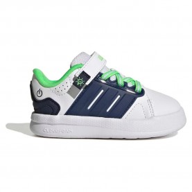Детски маратонки Adidas Lightorama Court infant trainers - White (Ftwr White / Night Indigo / Screaming Green) детски,маратонки,мъжки,маратонки,дамски,маратонки,adidas,lightorama,court,infant,trainers,white,(ftwr,white,night,indigo,screaming,green)