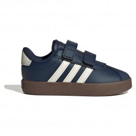 Детски маратонки Adidas VL Court 3.0 infant trainers - Blue (Night Indigo / Core White / Gum 5) детски,маратонки,мъжки,маратонки,дамски,маратонки,adidas,vl,court,3.0,infant,trainers,blue,(night,indigo,core,white,gum,5)