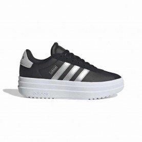 Юношески маратонки Adidas VL Court Bold Junior Trainers - Black (Core Black / Silver Metallic / Ftwr White) юношески,маратонки,мъжки,маратонки,дамски,маратонки,adidas,vl,court,bold,junior,trainers,black,(core,black,silver,metallic,ftwr,white)