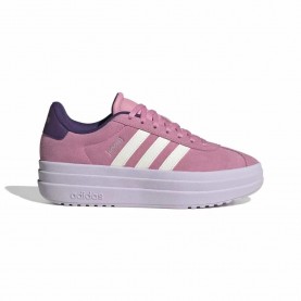 Юношески маратонки Adidas VL Court Bold Junior Trainers - Pink (St Tropic Bloom / Core White / Violet) юношески,маратонки,мъжки,маратонки,дамски,маратонки,adidas,vl,court,bold,junior,trainers,pink,(st,tropic,bloom,core,white,violet)