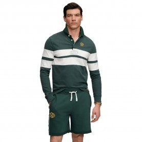 блуза,с,яка,дамски,блузи,с,яка,мъжки,блузи,с,яка,superdry,vintage,athletic,stripe,rugby,long,sleeve,polo,green,(eagle,green,chest,band)