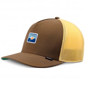 Шапка Djinns Seersoftmesh trucker cap - Brown (Brown / Mustard) шапка,всички,шапки,djinns,seersoftmesh,trucker,cap,brown,(brown,mustard)