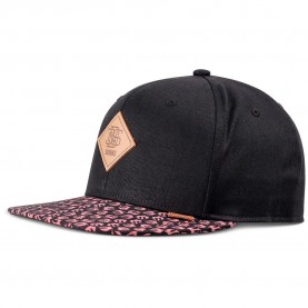 Шапка Djinns Swallows 6 Panel cap - Black (Black / Red) шапка,всички,шапки,djinns,swallows,6,panel,cap,black,(black,red)